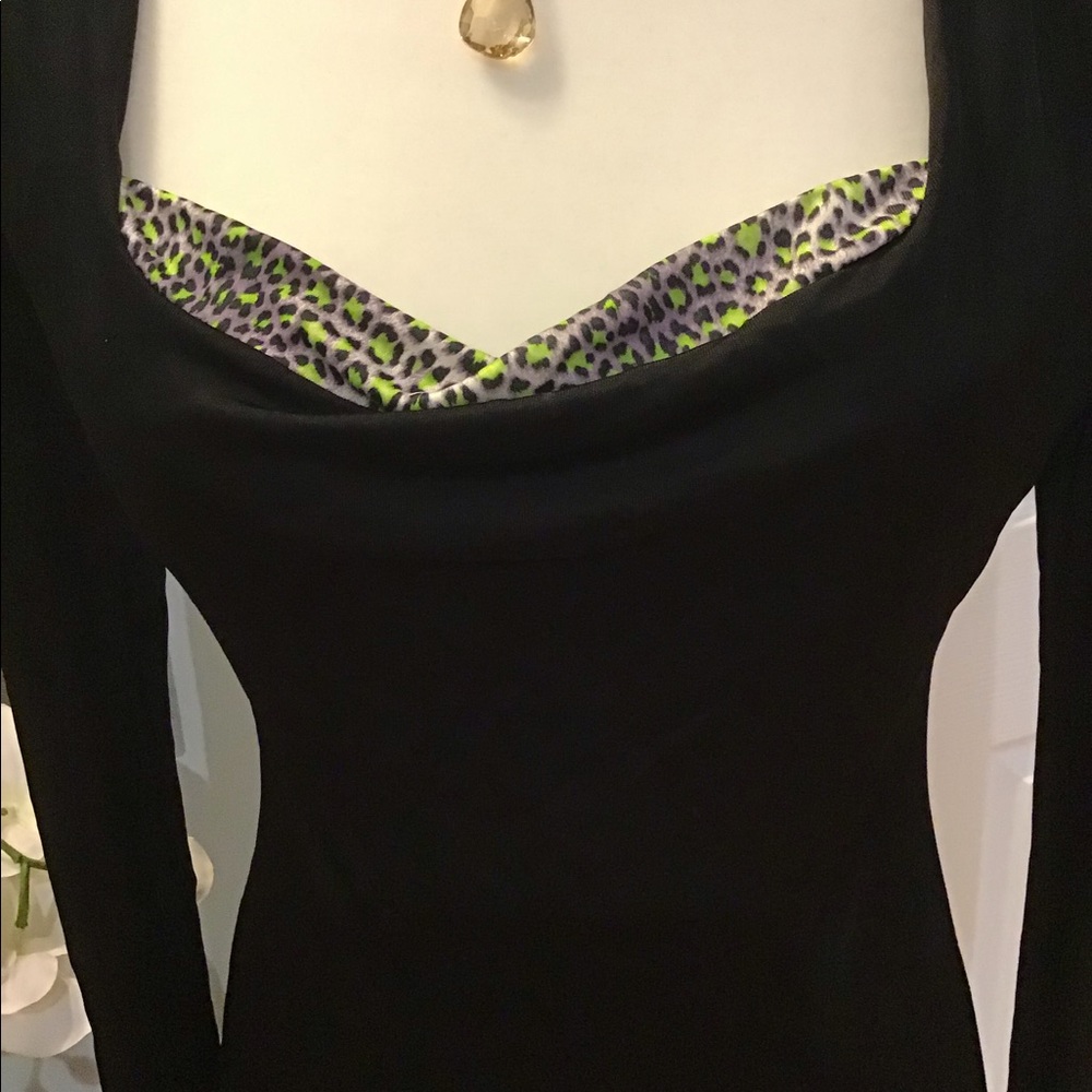 JUST CAVALLI Party/Cocktail Black Dress Size M - Picture 4 of 6